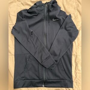 Nike Therma - Men's Full-Zip Training Hoodie - medium